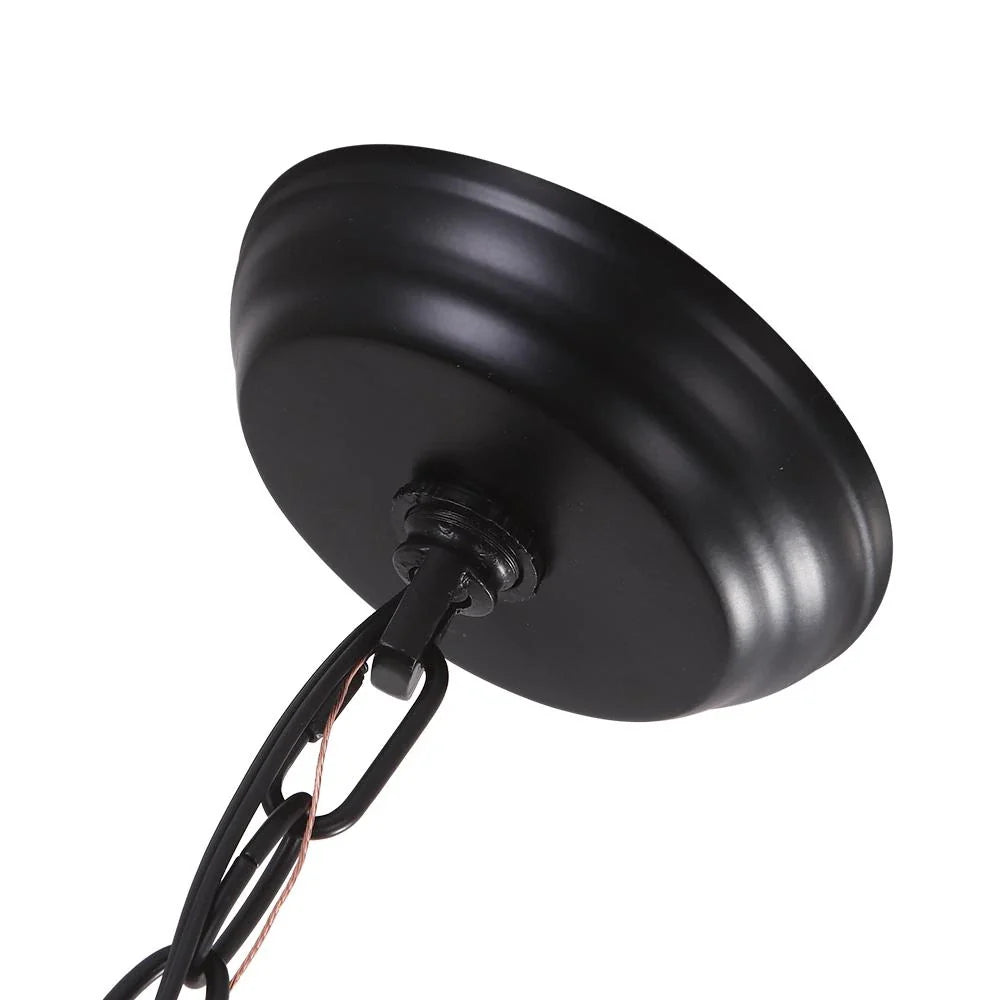Candle Style Simple Metal Chandelier Ceiling Light