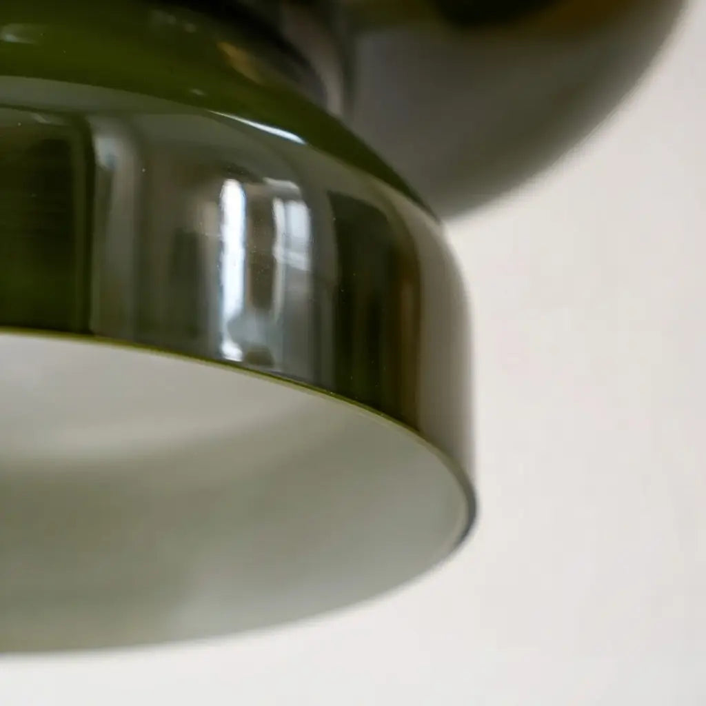 Chroma Modern Two-Tier Coloured Glass Pendant Light