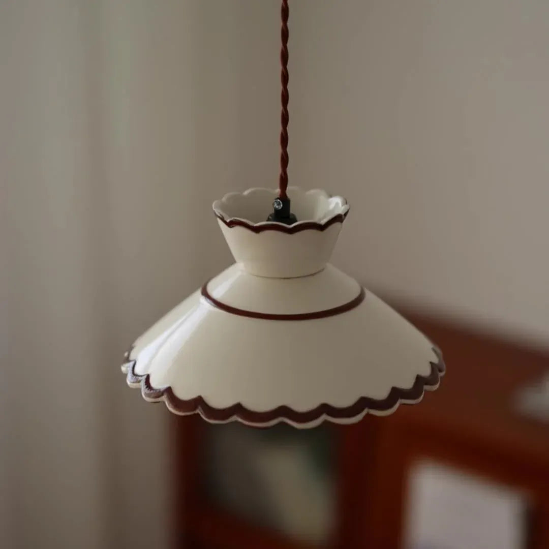 Yves Vintage Classic Ceramic Pendant Light