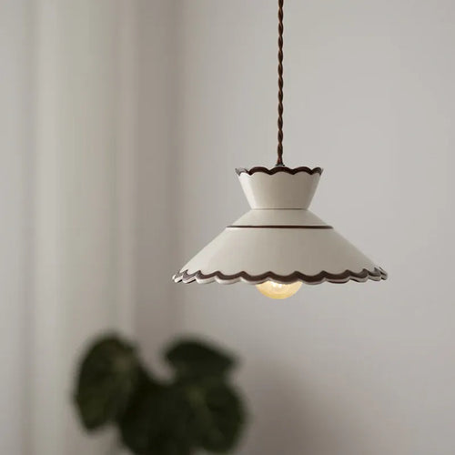 Yves Vintage Classic Ceramic Pendant Light