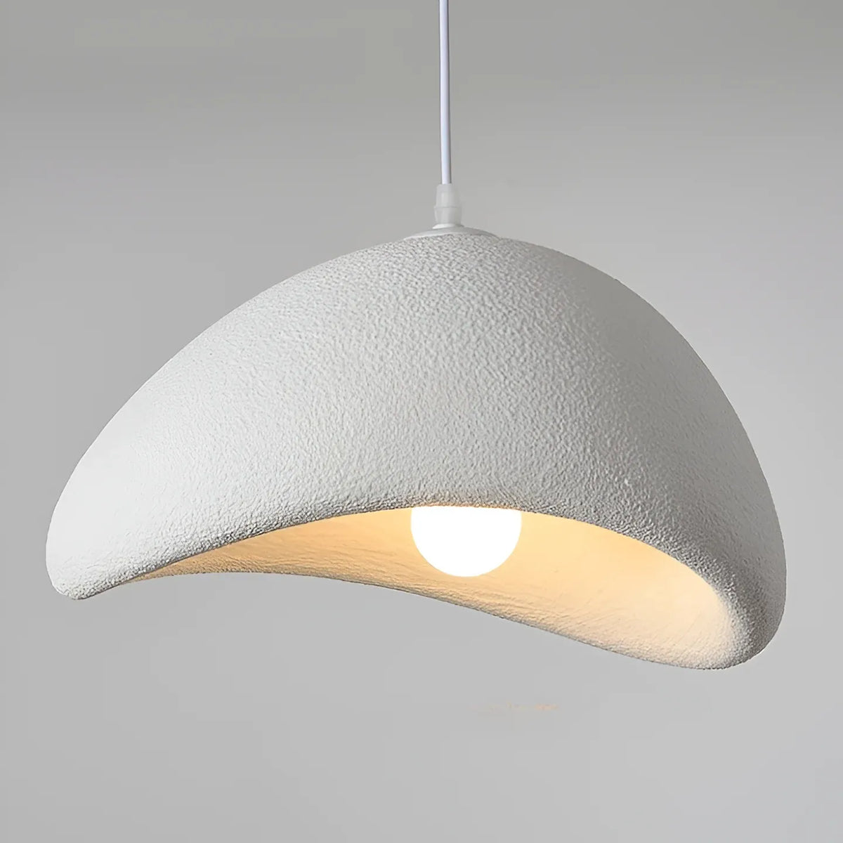 Clovis Sculptural Cloud Polystyrene Pendant Light