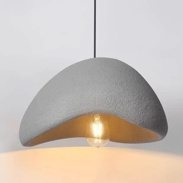 Clovis Sculptural Cloud Polystyrene Pendant Light