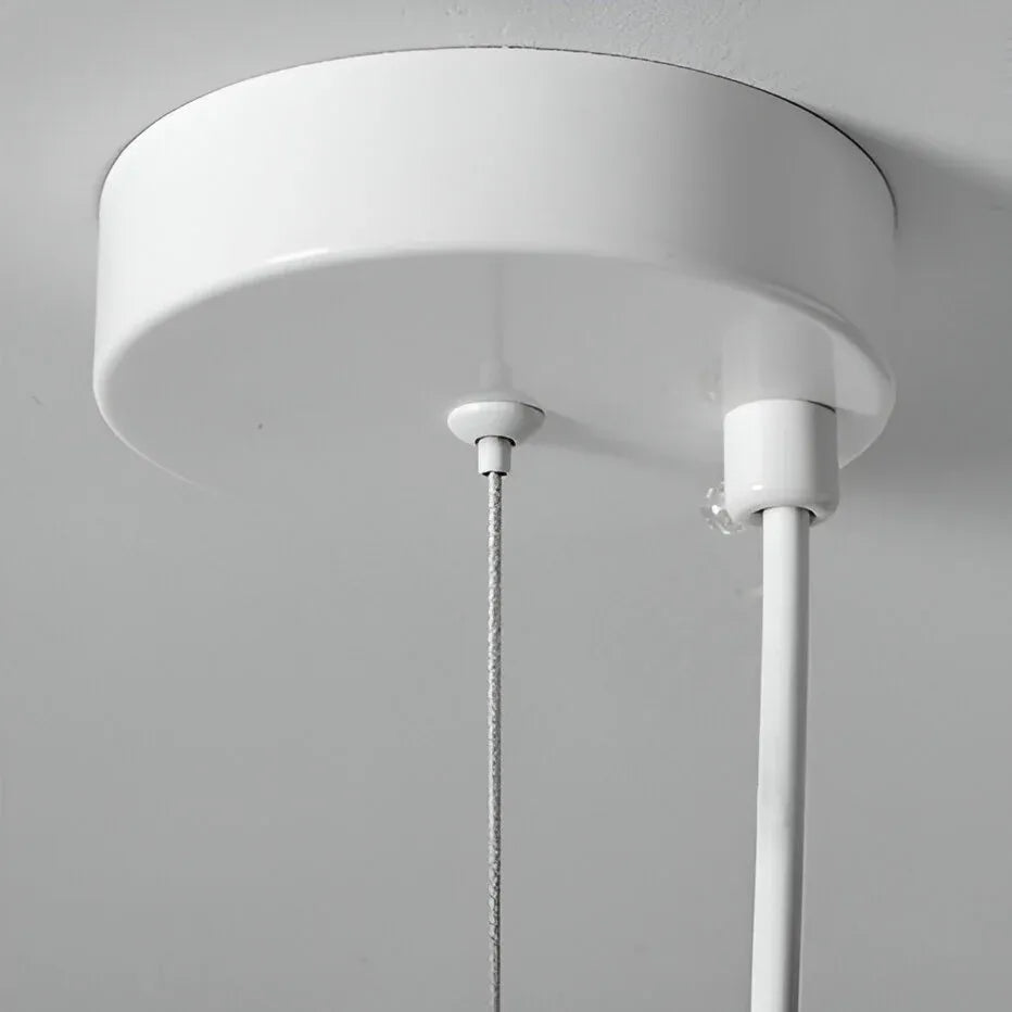 Clovis Sculptural Cloud Polystyrene Pendant Light