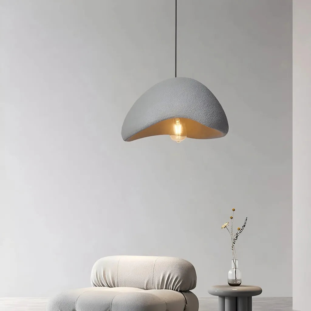 Clovis Sculptural Cloud Polystyrene Pendant Light