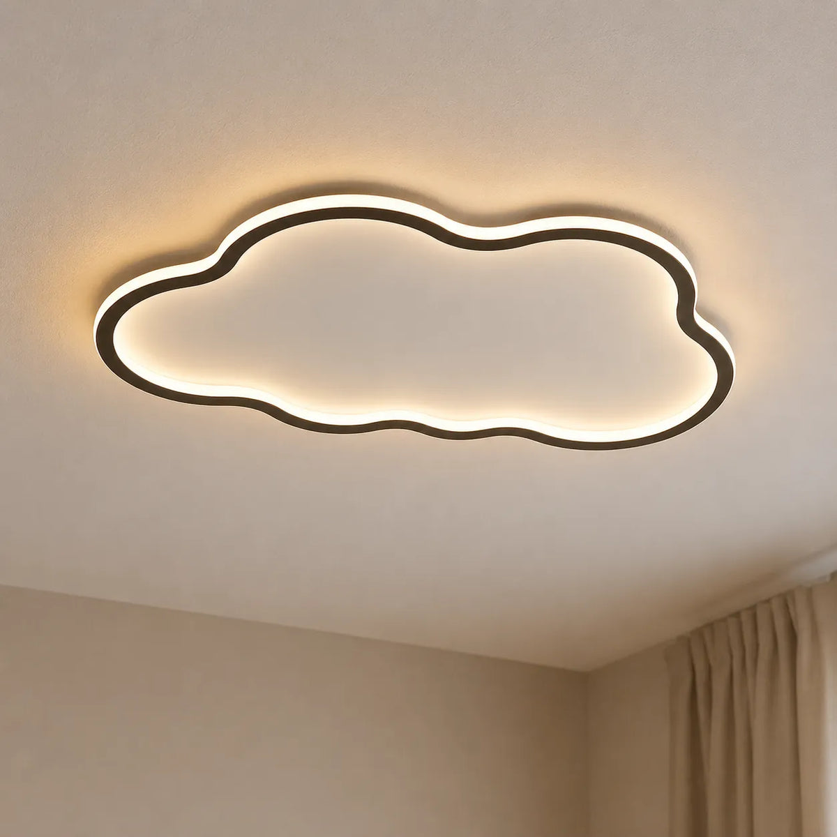 Quinn Scandinavian Cloud LED Flush Mount Ceiling Light