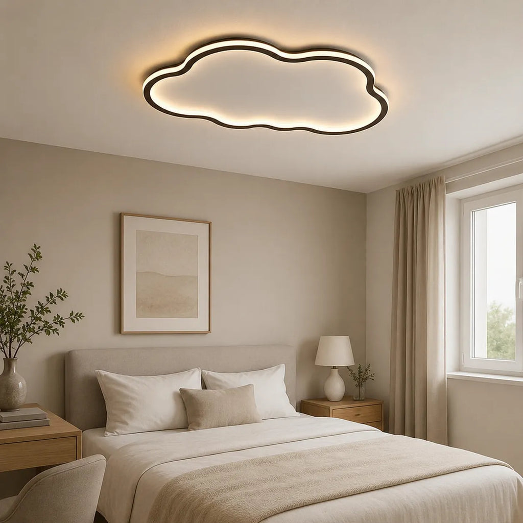 Quinn Scandinavian Cloud LED Flush Mount Ceiling Light
