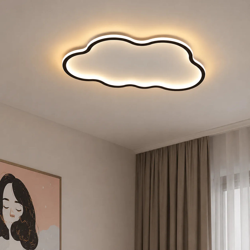 Quinn Scandinavian Cloud LED Flush Mount Ceiling Light
