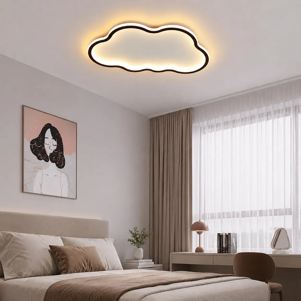 Quinn Scandinavian Cloud LED Flush Mount Ceiling Light