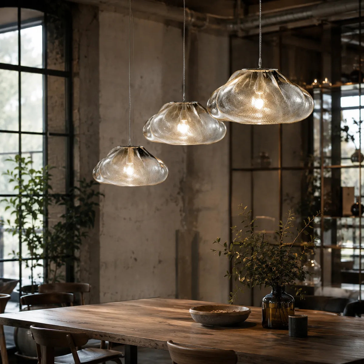 Maelle Modern Cloud Glass Pendant Light