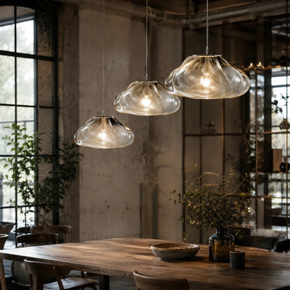 Clouds Fiberglass Minimalist Glass Pendant Light