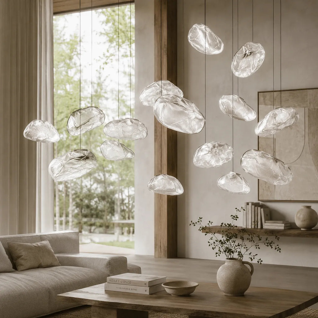 Maelle Modern Cloud Glass Pendant Light