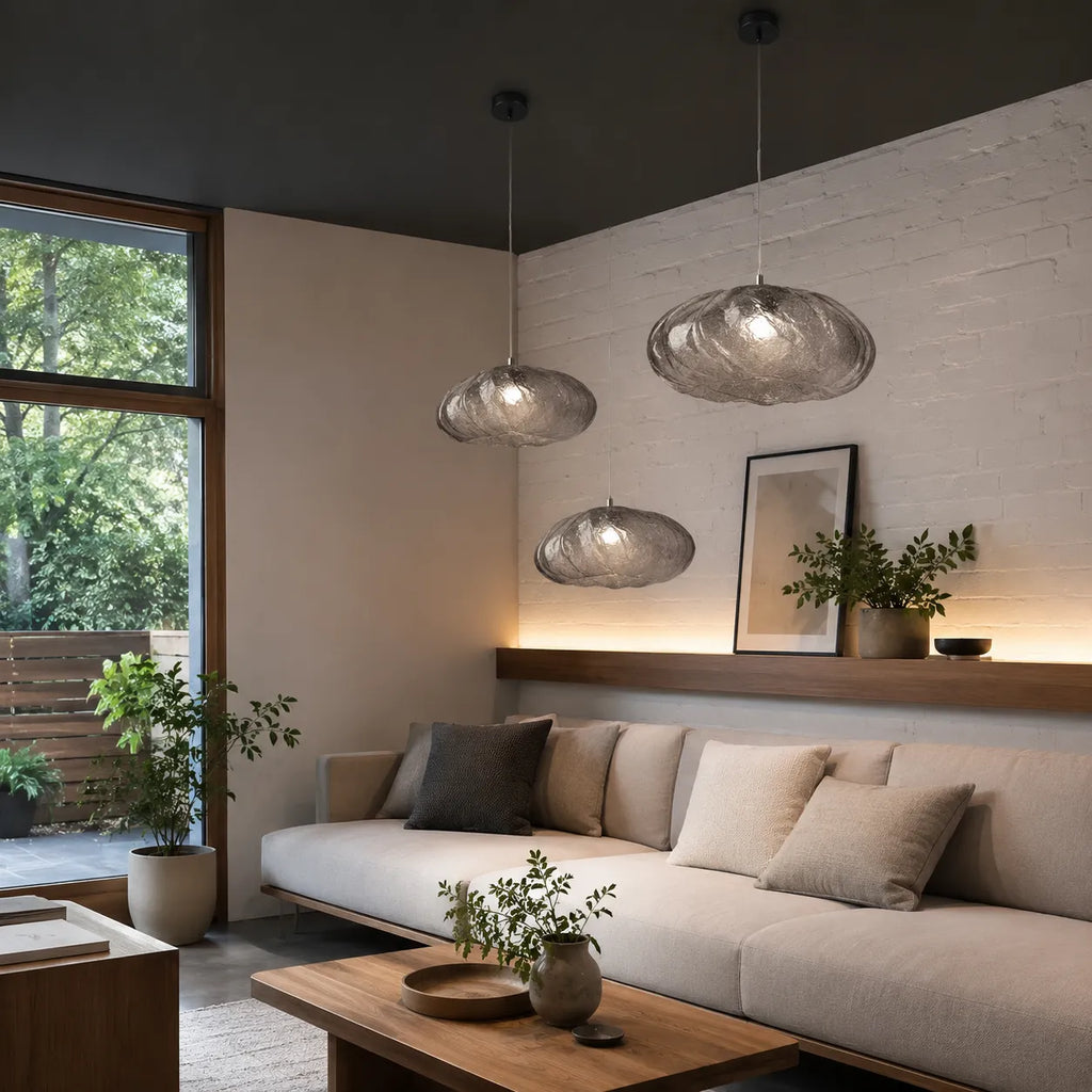 Maelle Modern Cloud Glass Pendant Light