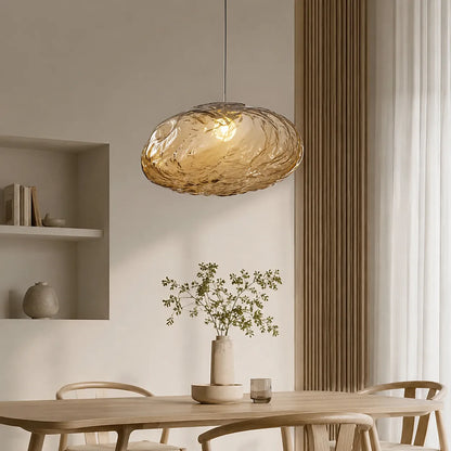 Clouds Fiberglass Minimalist Glass Pendant Light