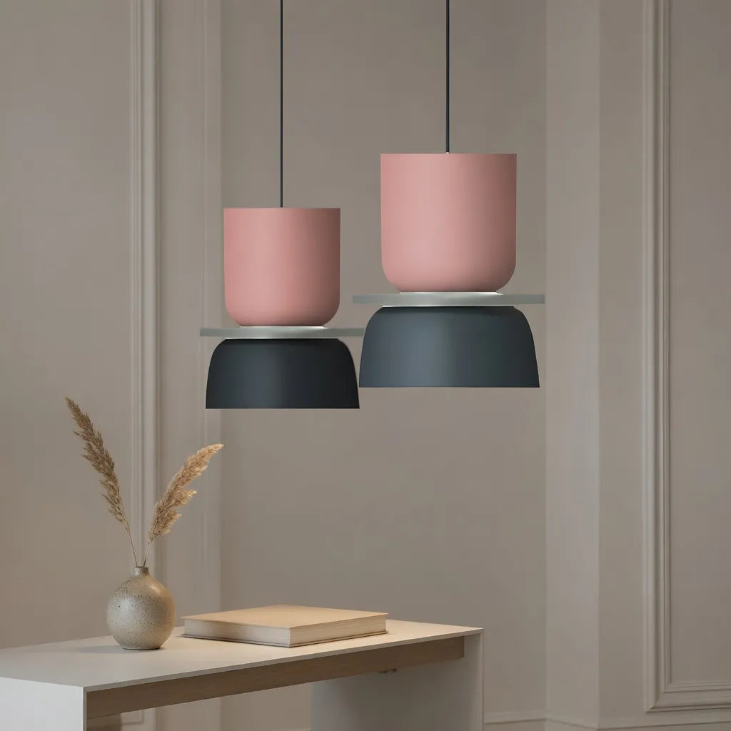Mira Modern Coloured Bowl Pendant Light