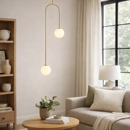 Contemporary Globe Pendant Light