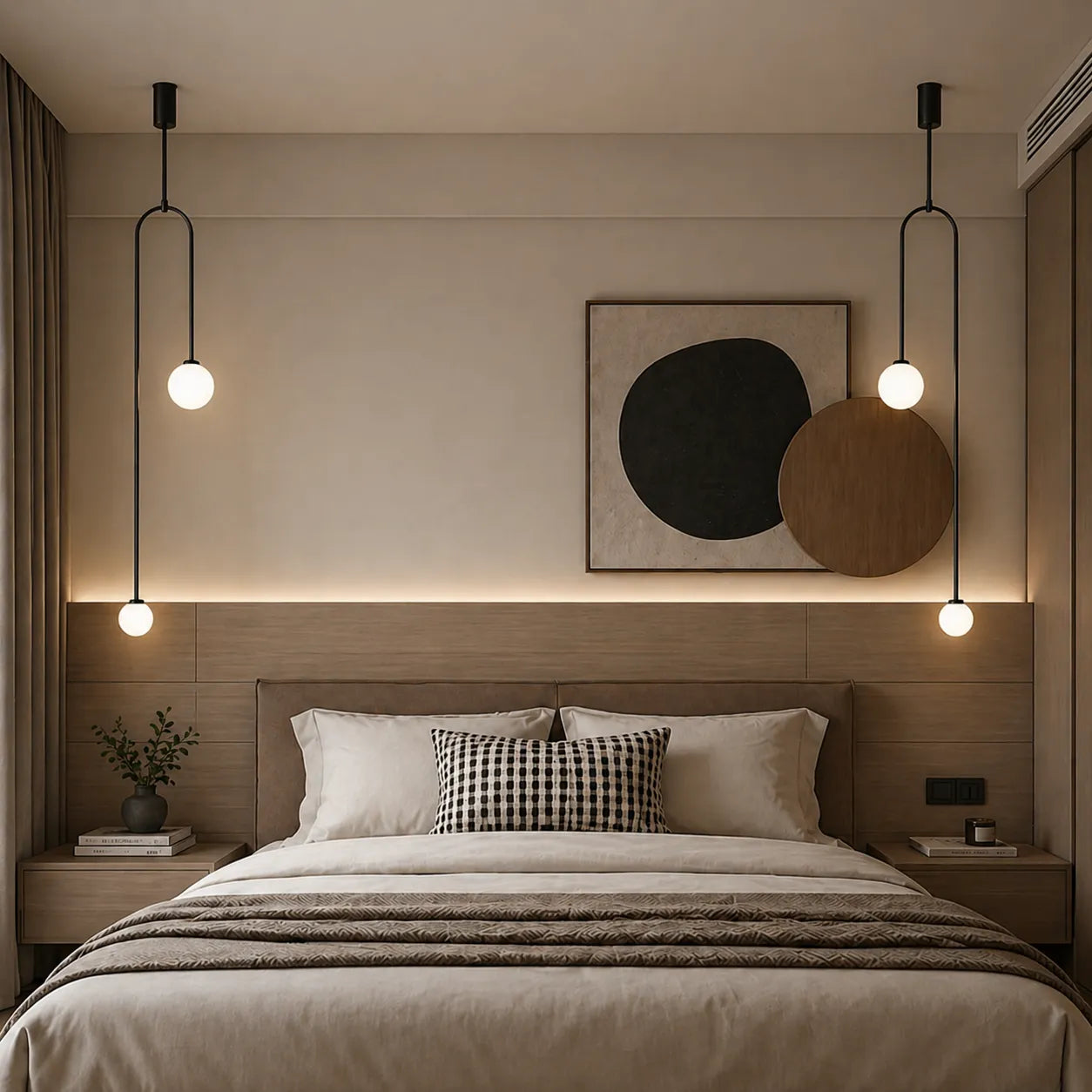 Contemporary Globe Pendant Light