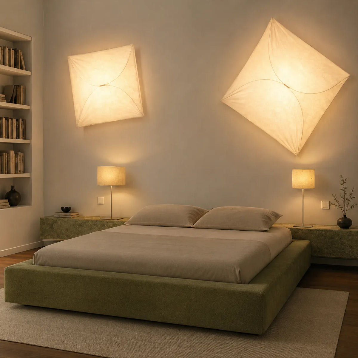 Zorin Japandi DuPont Paper Wall & Ceiling Light