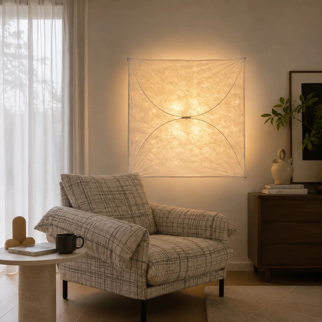 Zorin Japandi DuPont Paper Wall & Ceiling Light
