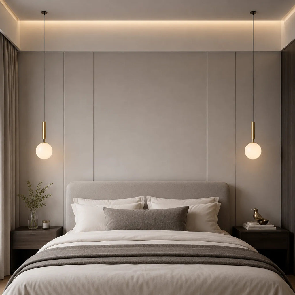 Corin Contemporary Glass Globe Pendant Light