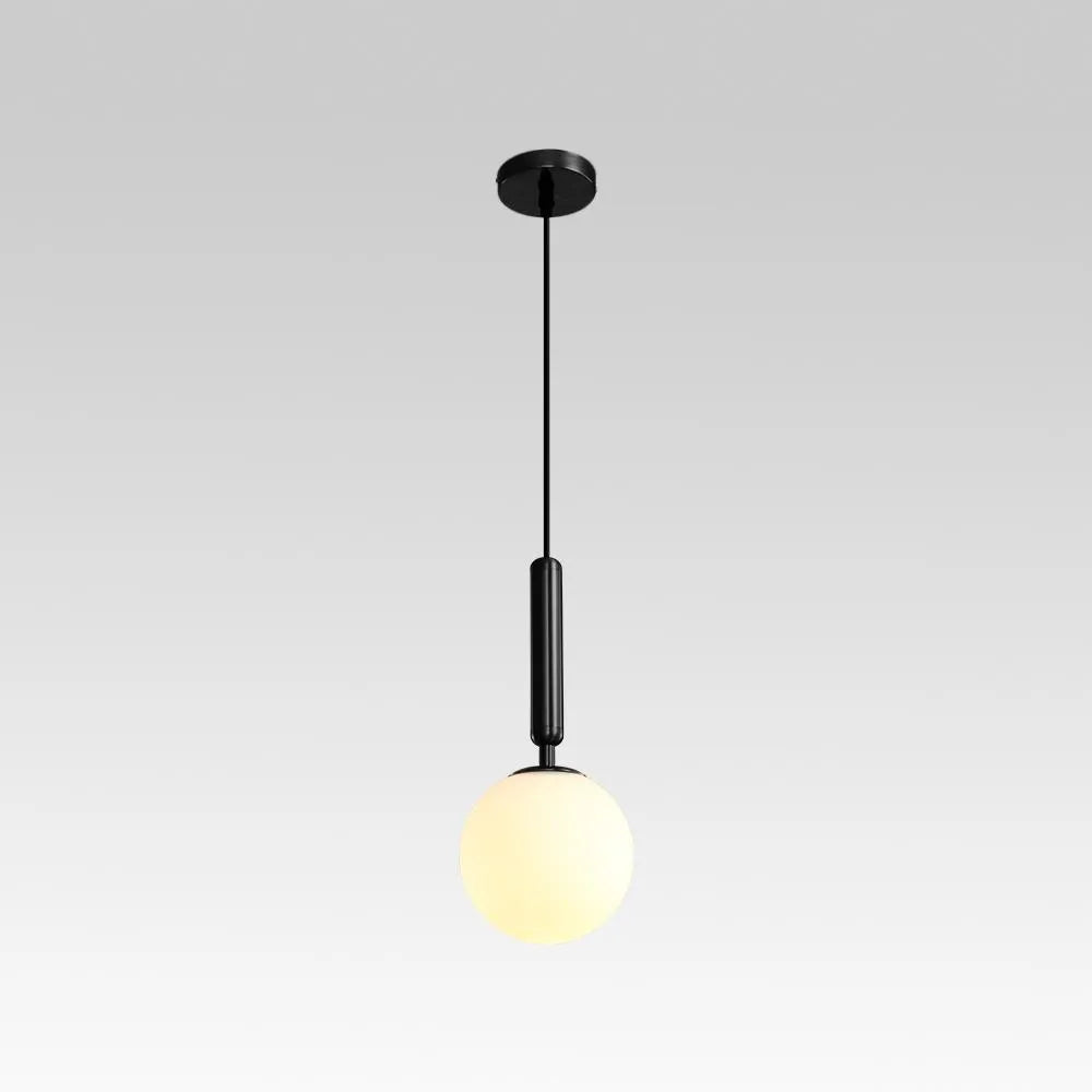 Corin Contemporary Glass Globe Pendant Light