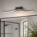 Nadia Modern Wave Integrated LED Semi-Flush Ceiling Light