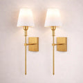 Saskia Modern Wireless Rechargeable LED Wall Lights 2-Pack