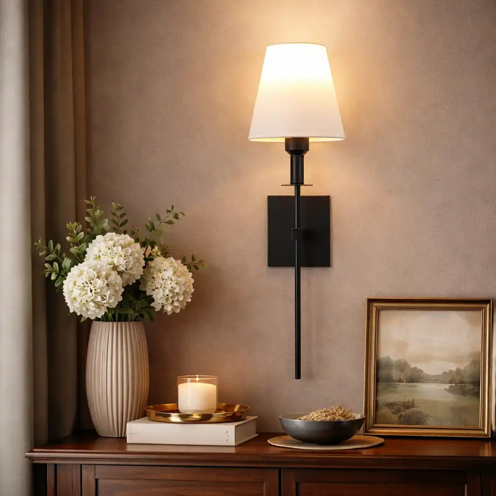 Saskia Modern Wireless Rechargeable LED Wall Lights 2-Pack