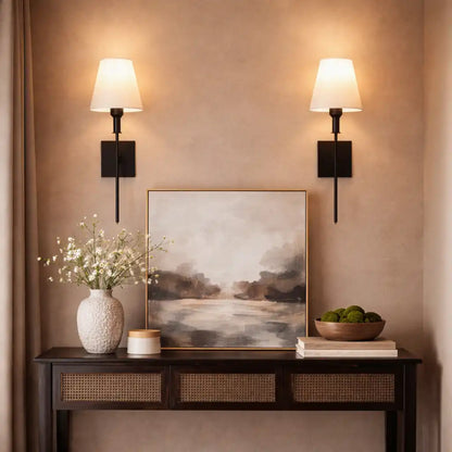Contemporary Wireless Rechargeable Wall Lights (2-Pack)