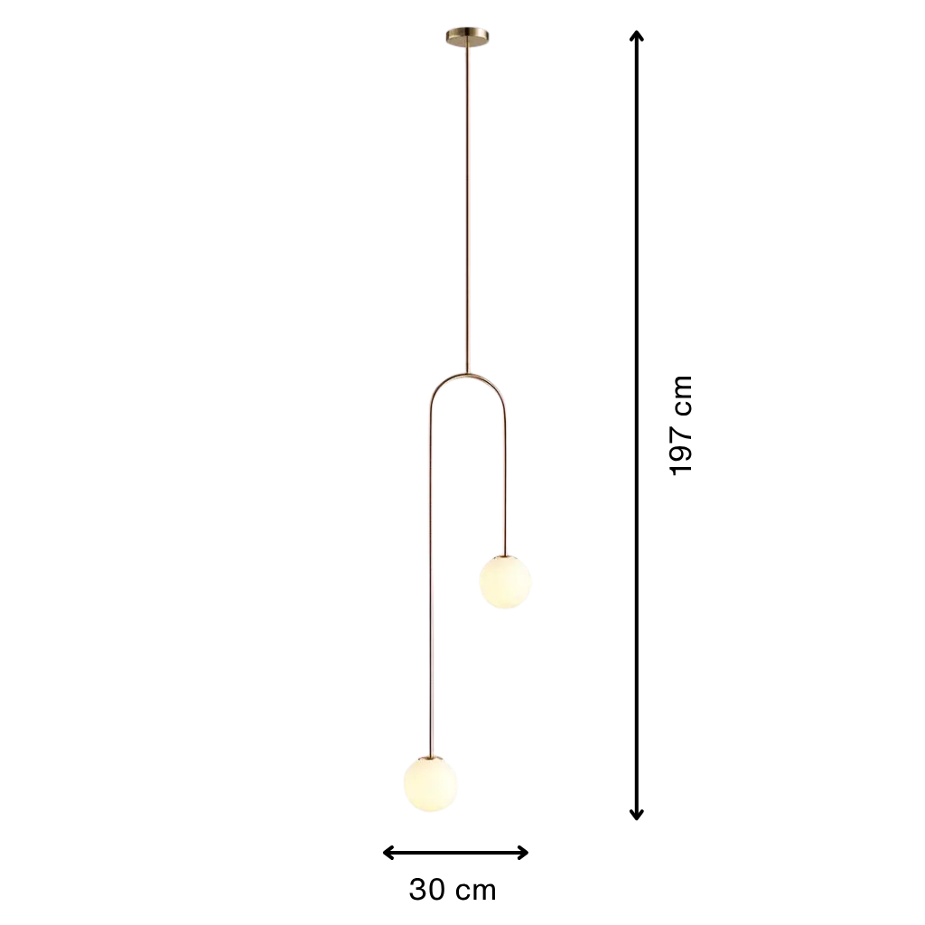 Contemporary Globe Pendant Light