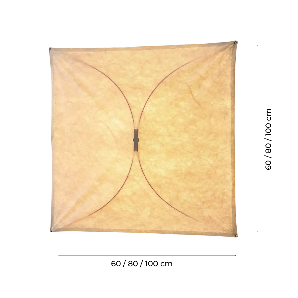 Contemporary Kite LED Flush Mount Light