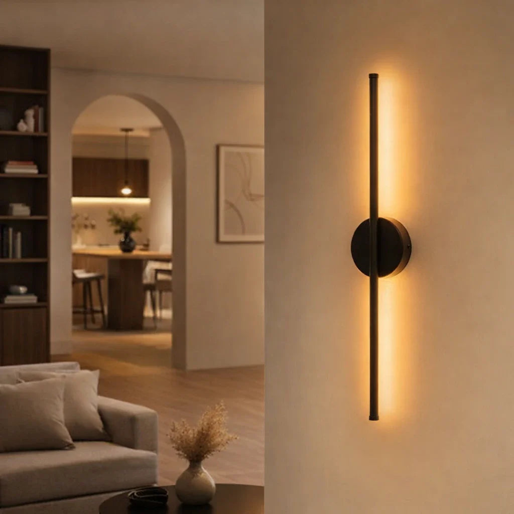 Contemporary Linear LED Wall Light
