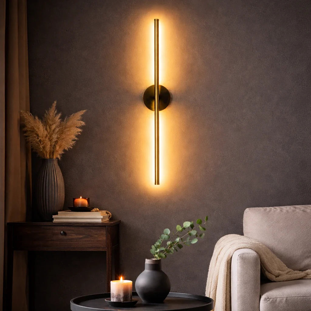Contemporary Linear LED Wall Light