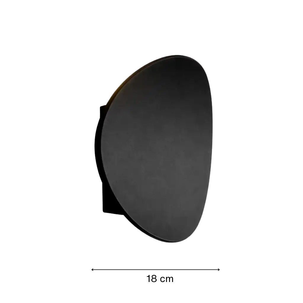 Contemporary Minimalist Curved LED Wall Sconce