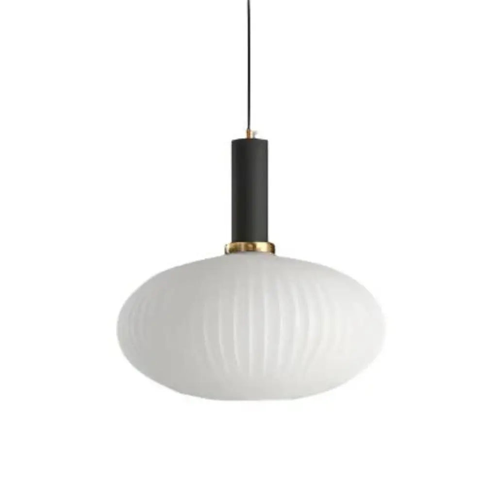 Cordial Art Deco Fluted Glass Pendant Light