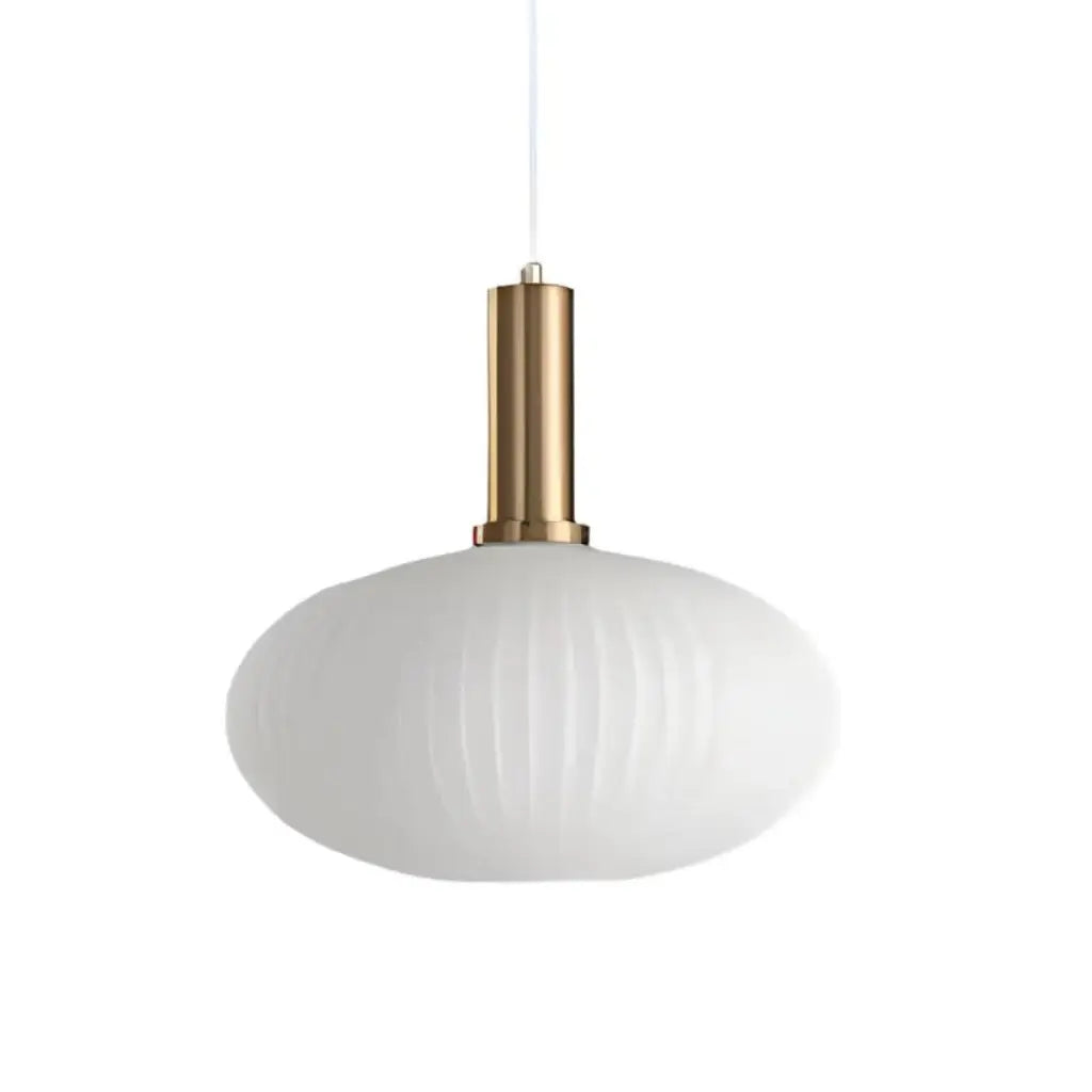 Cordial Art Deco Fluted Glass Pendant Light