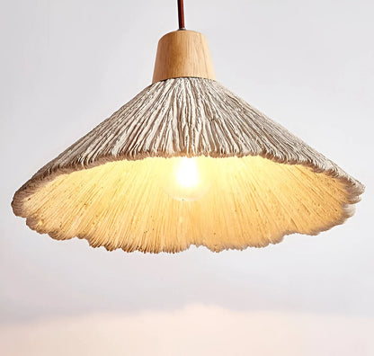 Arien Cream Retro Wabi-Sabi LED Pendant Light