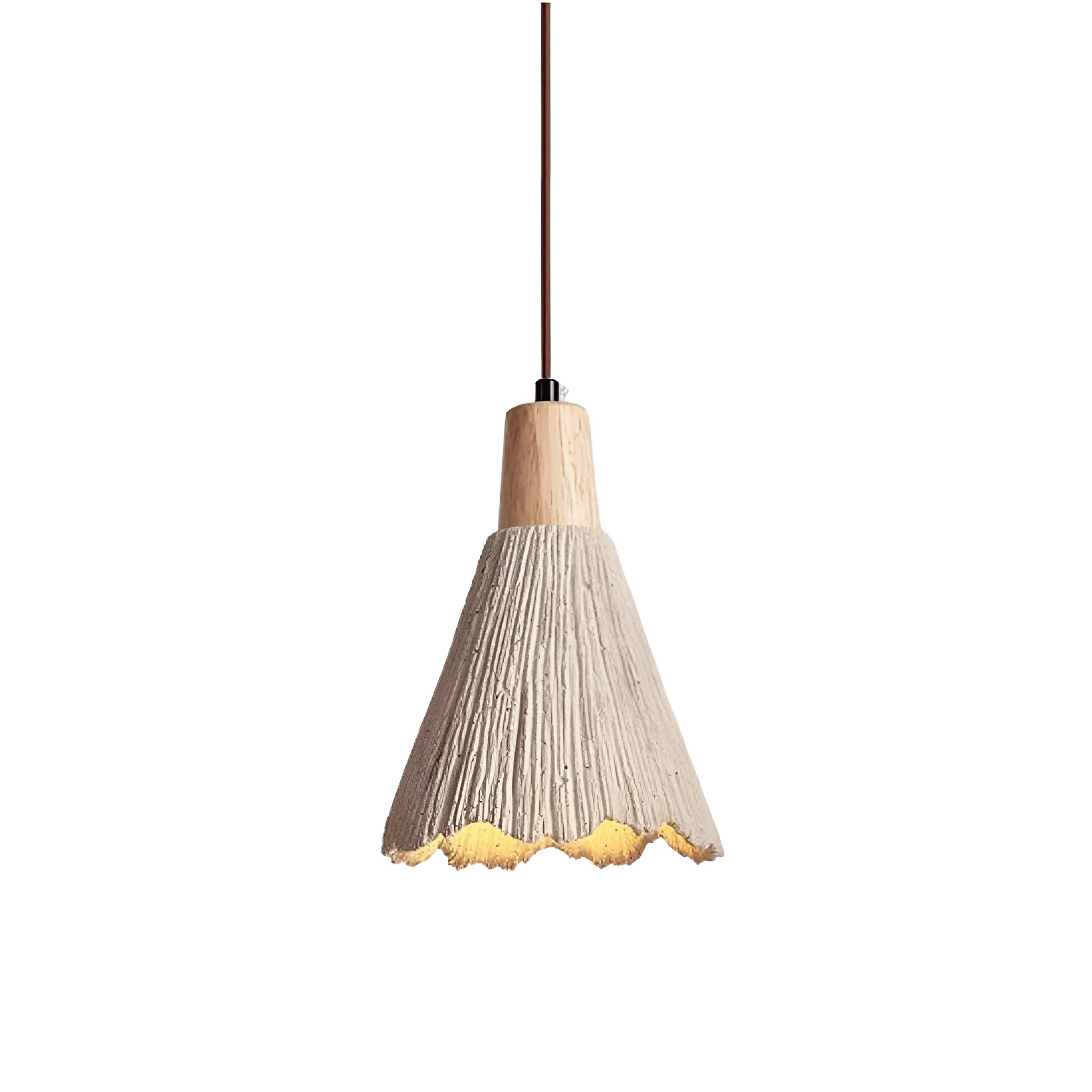 Arien Cream Retro Wabi-Sabi LED Pendant Light