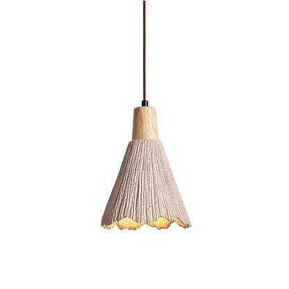 Arien Cream Retro Wabi-Sabi LED Pendant Light