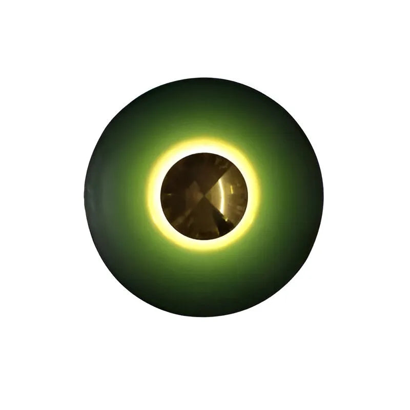 Raisa Nordic Round Metal LED Wall Light