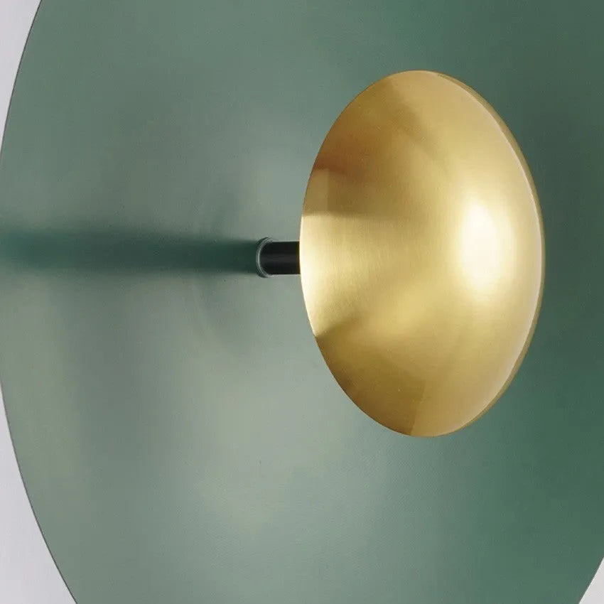 Raisa Nordic Round Metal LED Wall Light