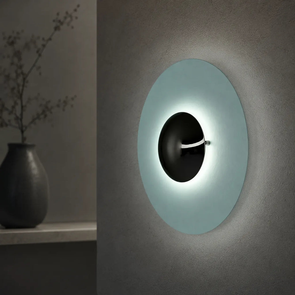 Raisa Nordic Round Metal LED Wall Light