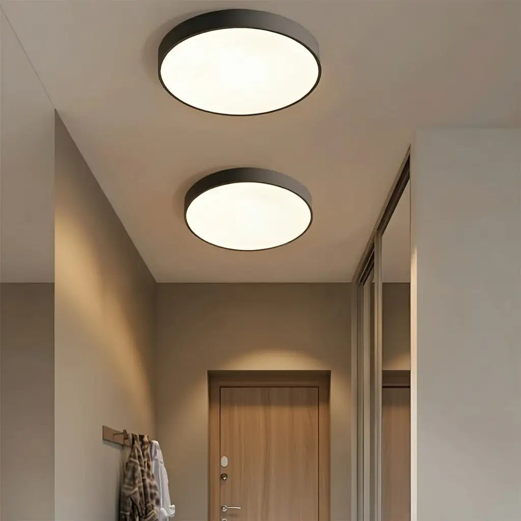 Disc Minimalist Round LED Flush Mount Ceiling Light
