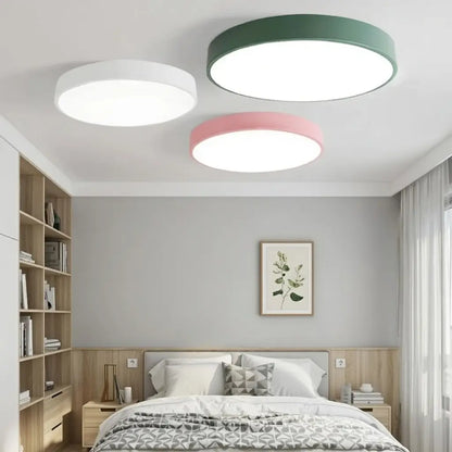 Disc Minimalist Flush Mount Ceiling Light
