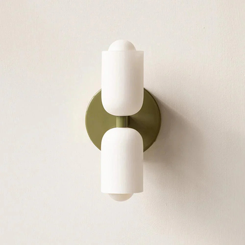 Cillian Modern Cream Acrylic Up & Down Wall Light