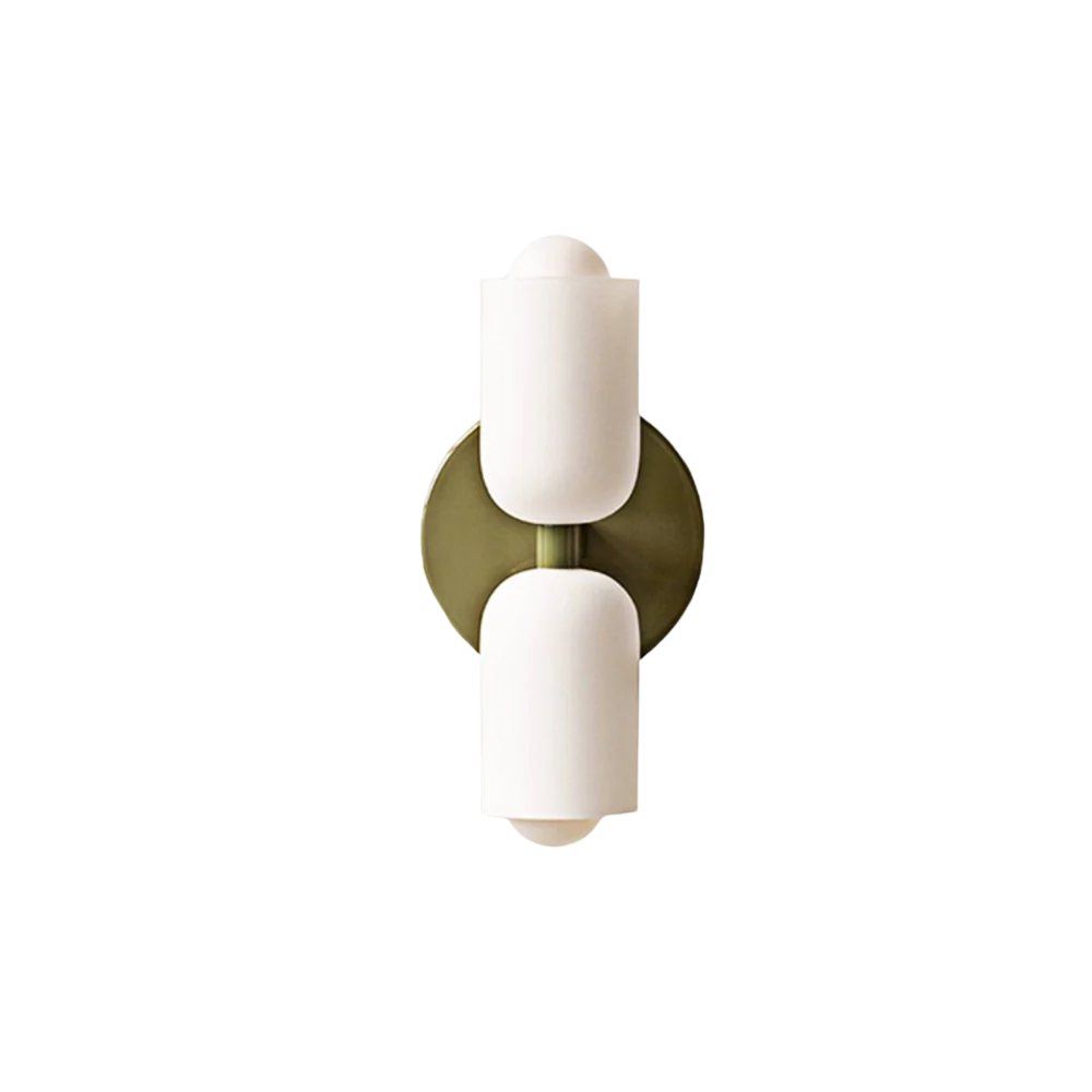 Cillian Modern Cream Acrylic Up & Down Wall Light