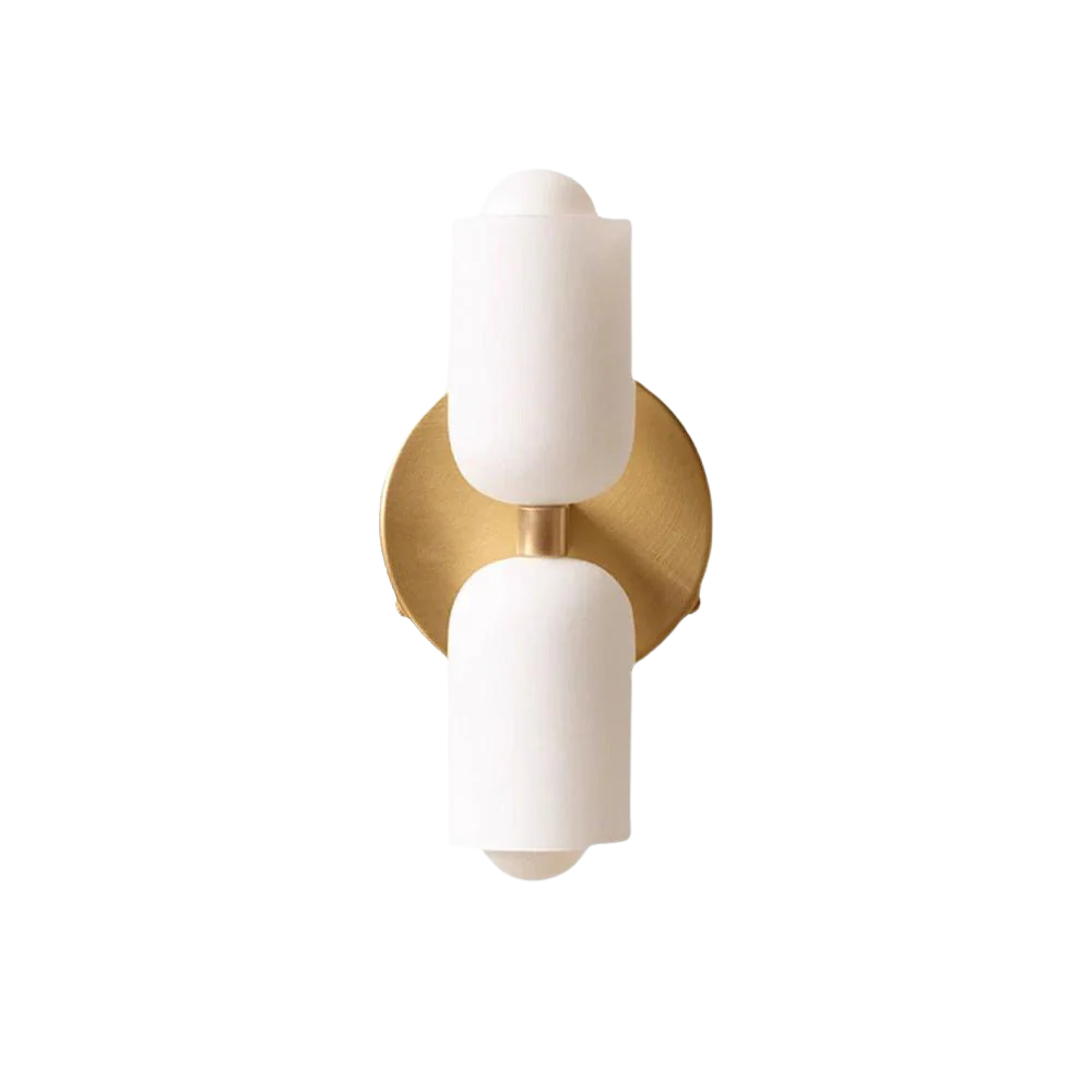 Cillian Modern Cream Acrylic Up & Down Wall Light