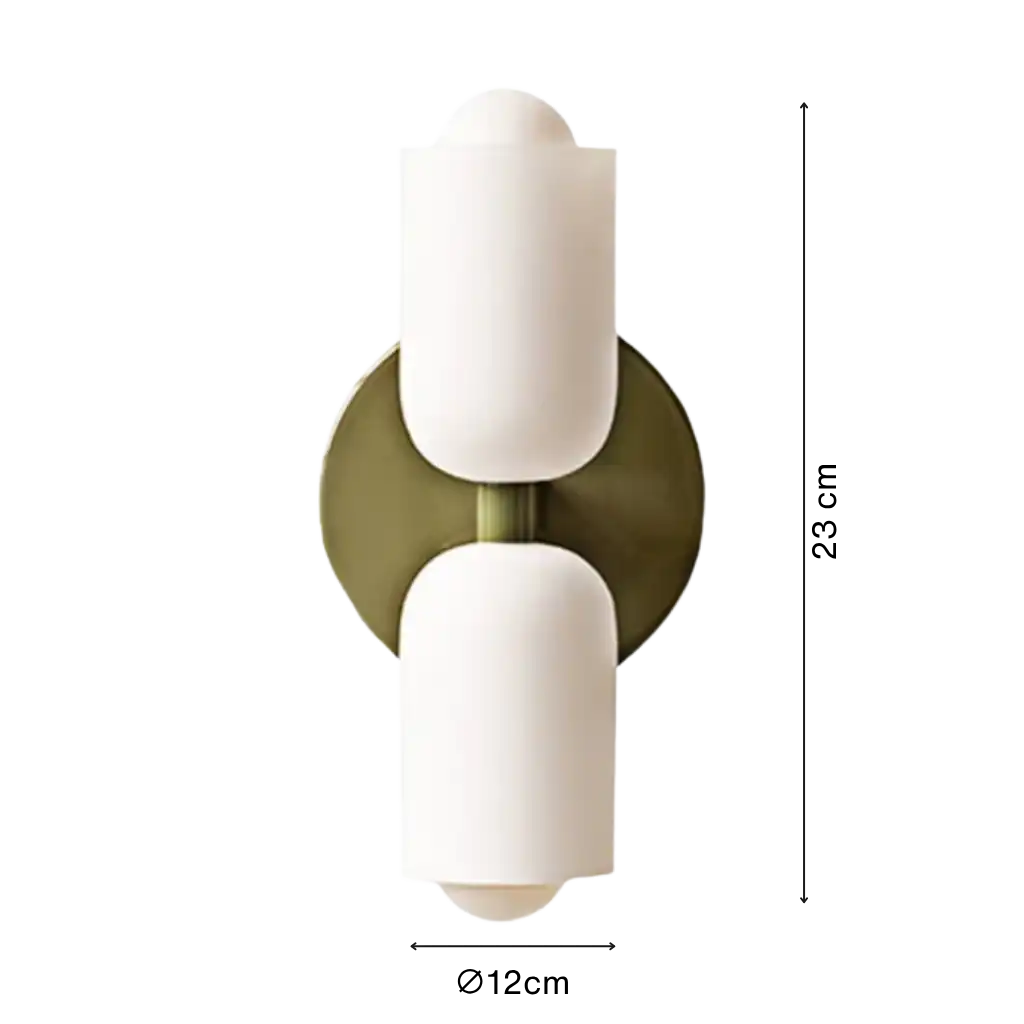 Cillian Cream Acrylic Wall Light