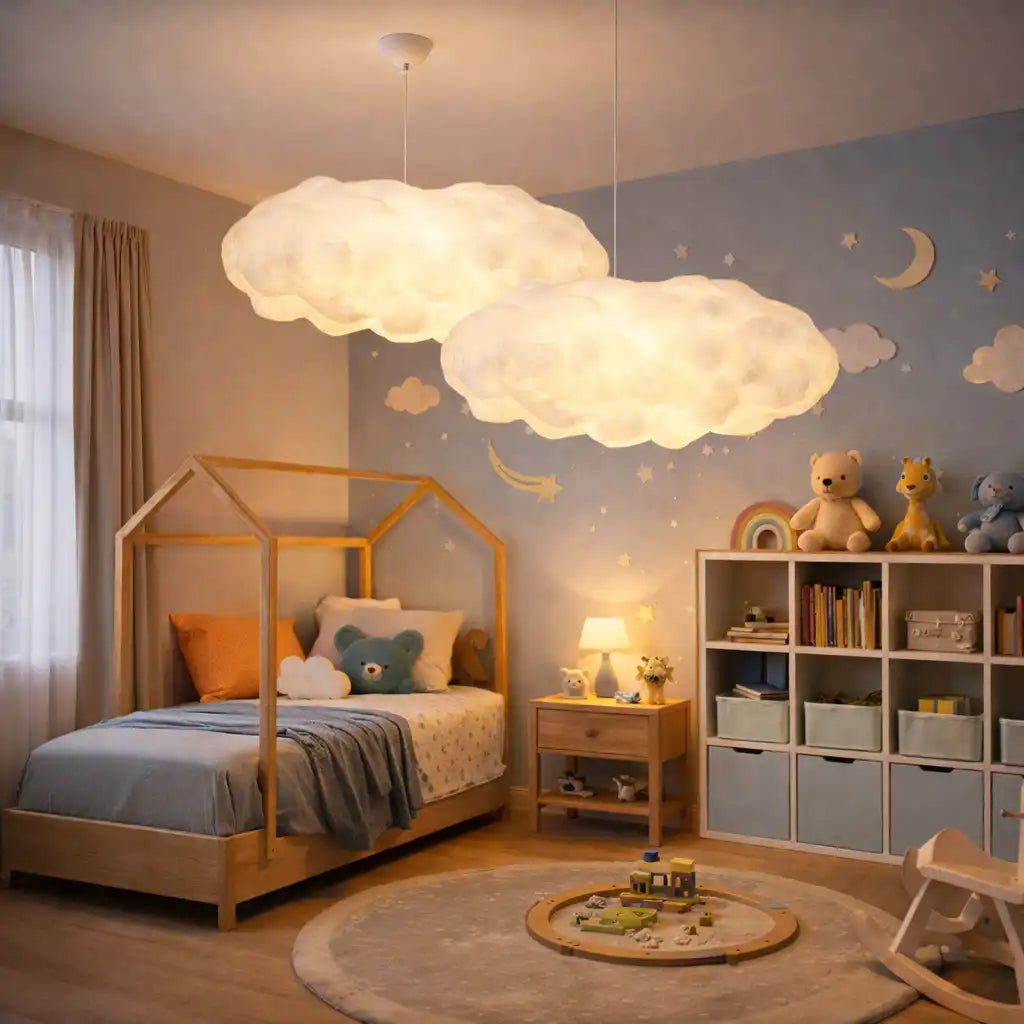 Floating Cloud Pendant Light
