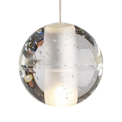 Floating Water Drop Globe Cluster Stairway Pendant Light