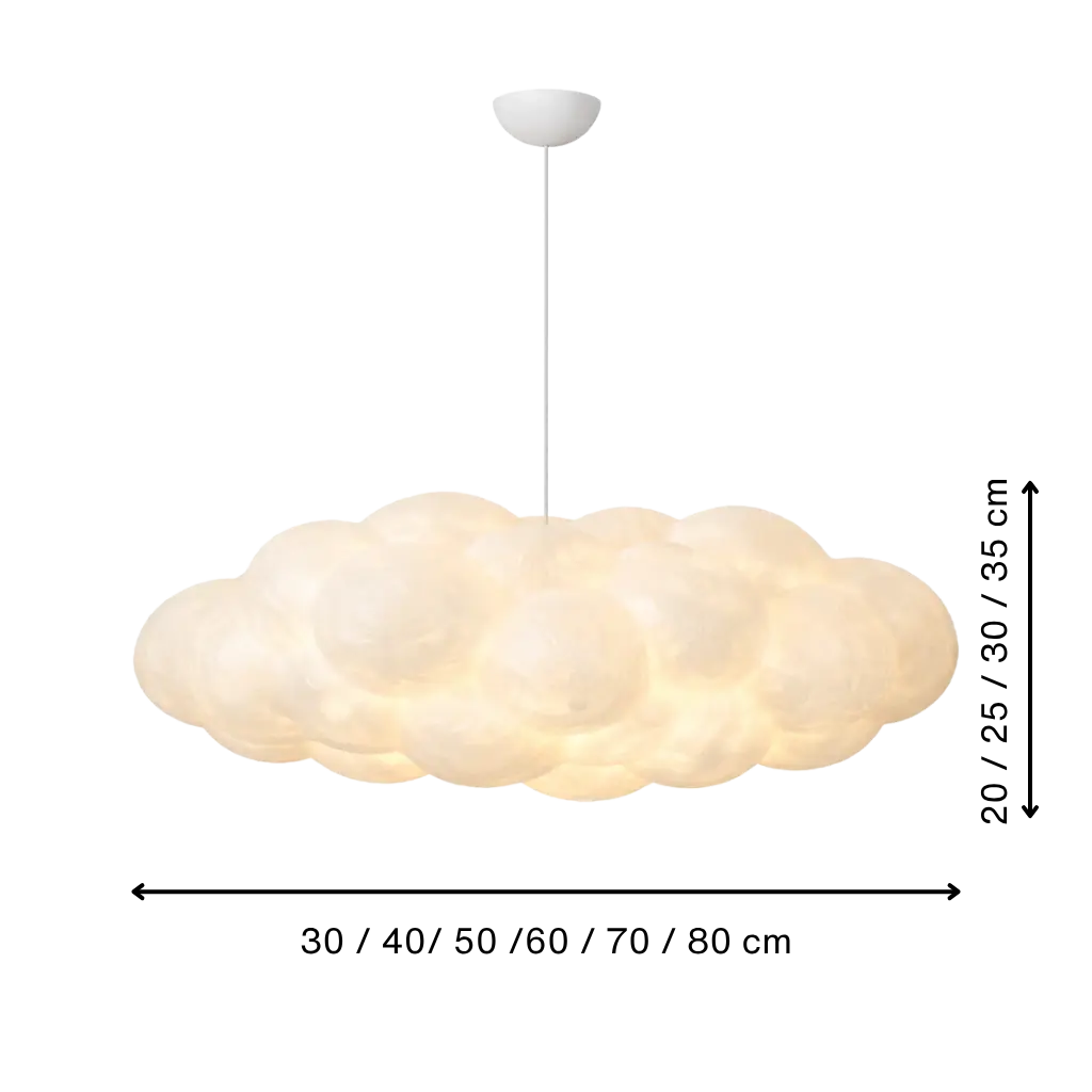 Floating Cloud Pendant Light